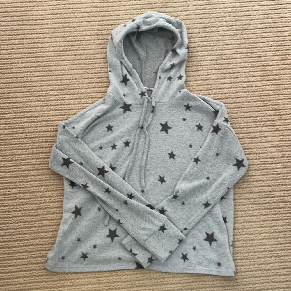 Super soft star hoodie.